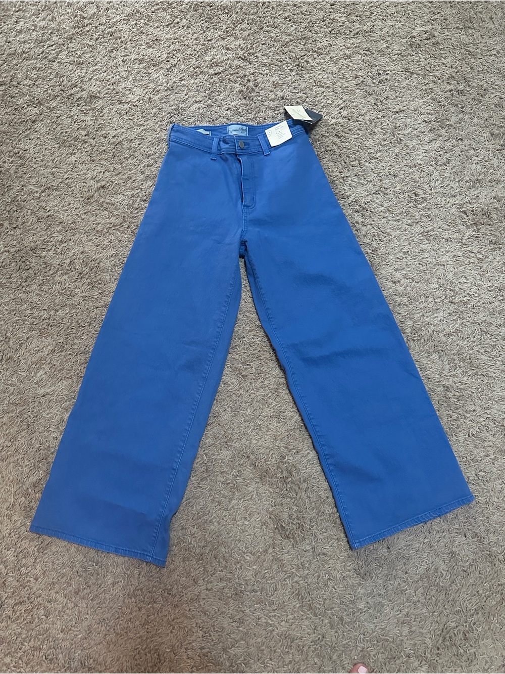 NWT Universal Thread Sailor Wide Leg Jeans Blue sz 4